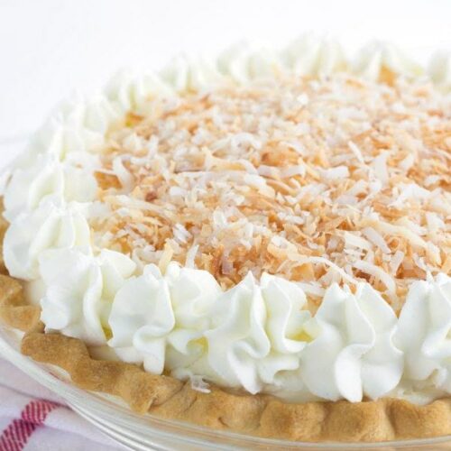 Coconut Cream Pie - Recipe Girl