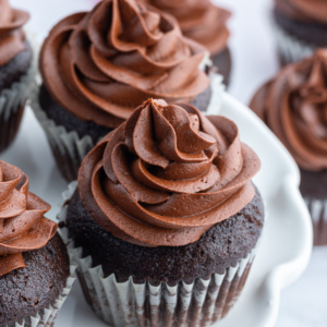 emergency blender chocolate cupcakes