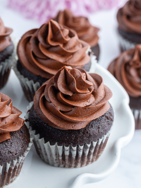 emergency blender chocolate cupcakes