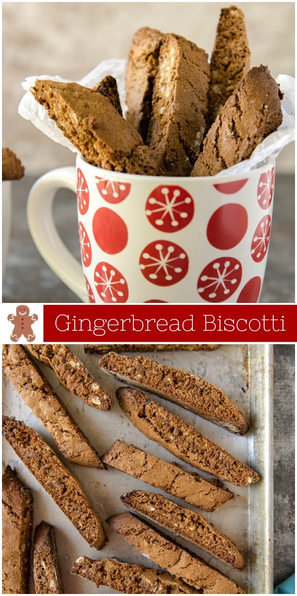 Gingerbread Biscotti - Recipe Girl