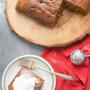 Gingerbread with Milk Chocolate Chunks