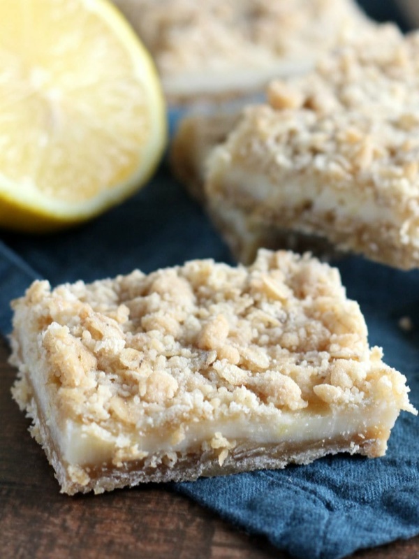 lemon crumb bar