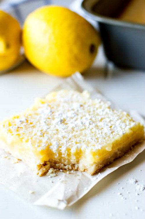 Easy Lemon Bars - Recipe Girl