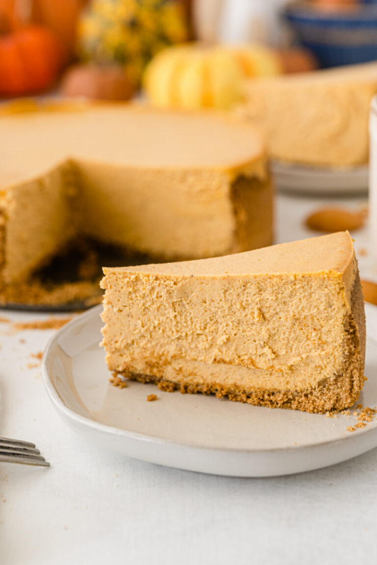 Low Fat Pumpkin Cheesecake - Recipe Girl