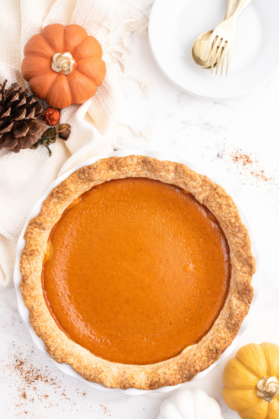 Maple Pumpkin Pie - Recipe Girl