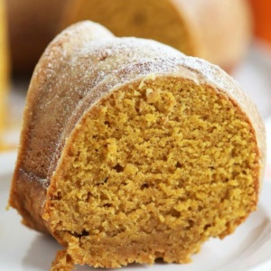 Pumpkin and Ginger Pound Cake