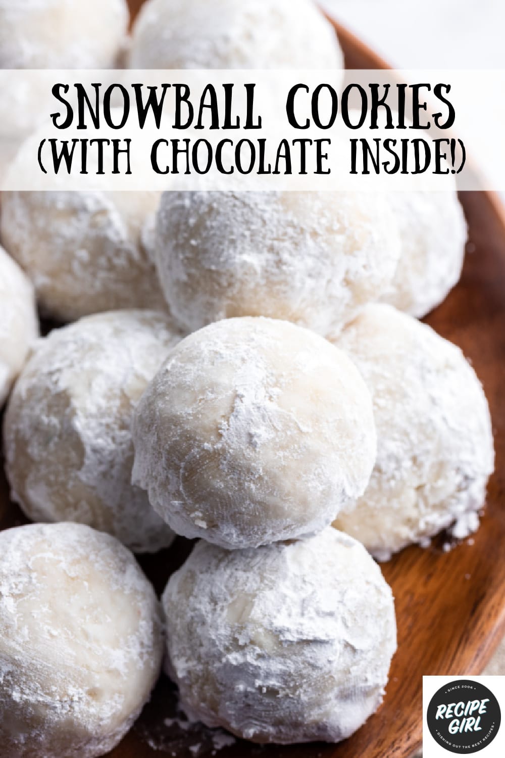 Chocolate Peanut Butter Snowballs - Recipe Girl