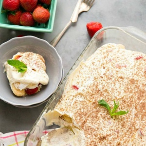 Strawberry Tiramisu