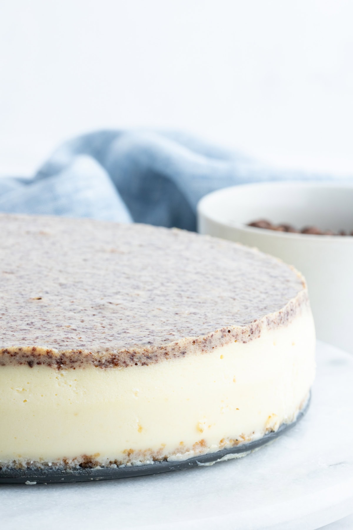 whole tiramisu cheesecake