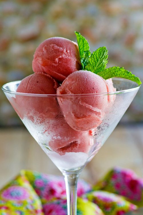 Watermelon Sorbet - Recipe Girl