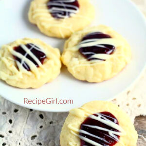 pinterest pin for white chocolate and raspberry cookies