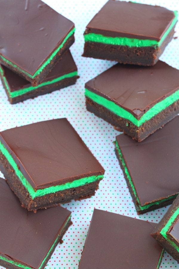 Chocolate Mint Squares