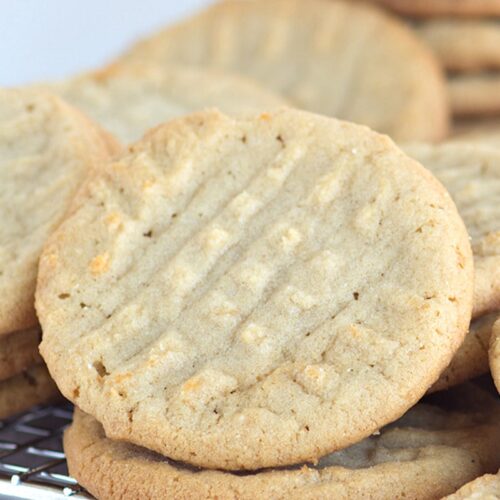 Grandma's Peanut Butter Cookie Recipe - WholeMade Homestead