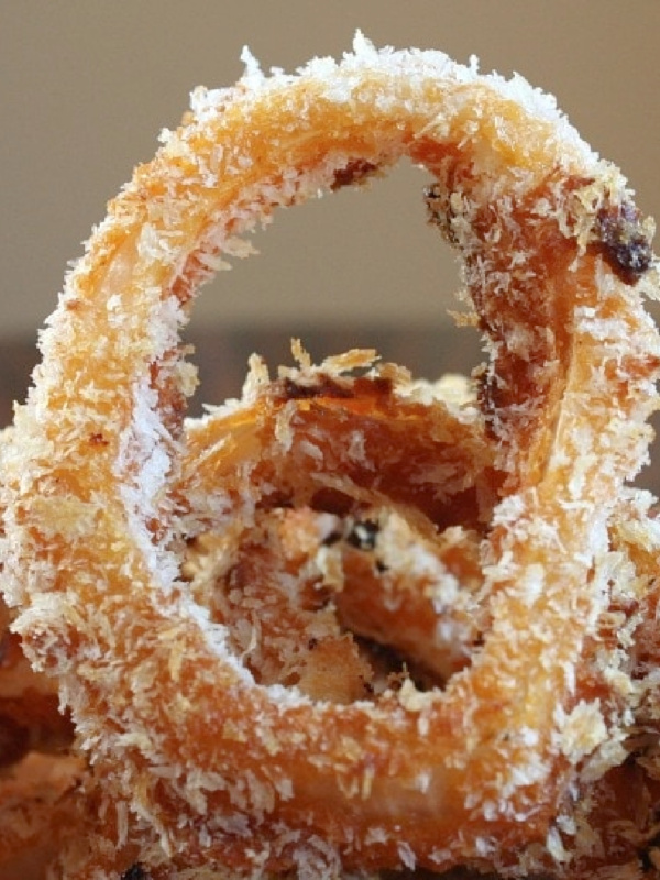 Baked Barbecue Onion Ring