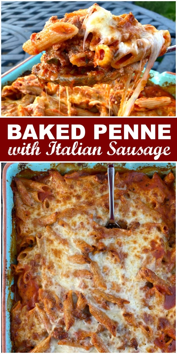 Baked Penne with Italian Sausage - Recipe Girl