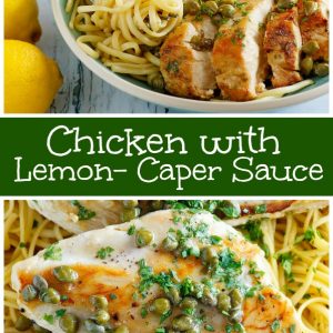 Chicken with Lemon Caper Sauce - Recipe Girl