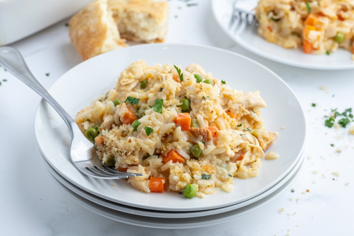 Creamy Chicken and Rice Casserole