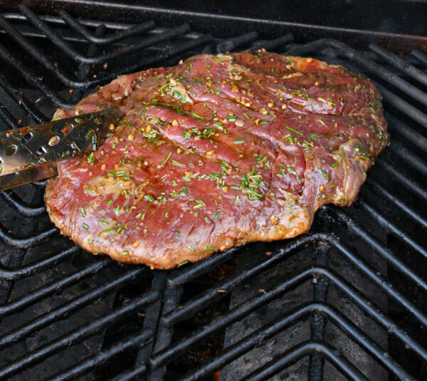 Grilled Flank Steak with Rosemary Marinade - Recipe Girl