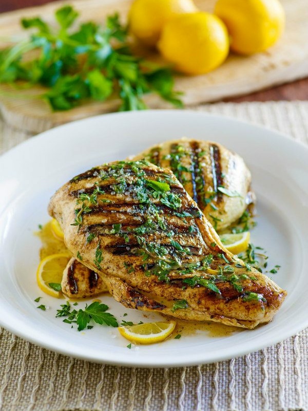 Grilled Lemon Mustard Chicken