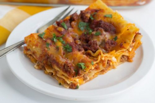 Low Fat Lasagna - Recipe Girl