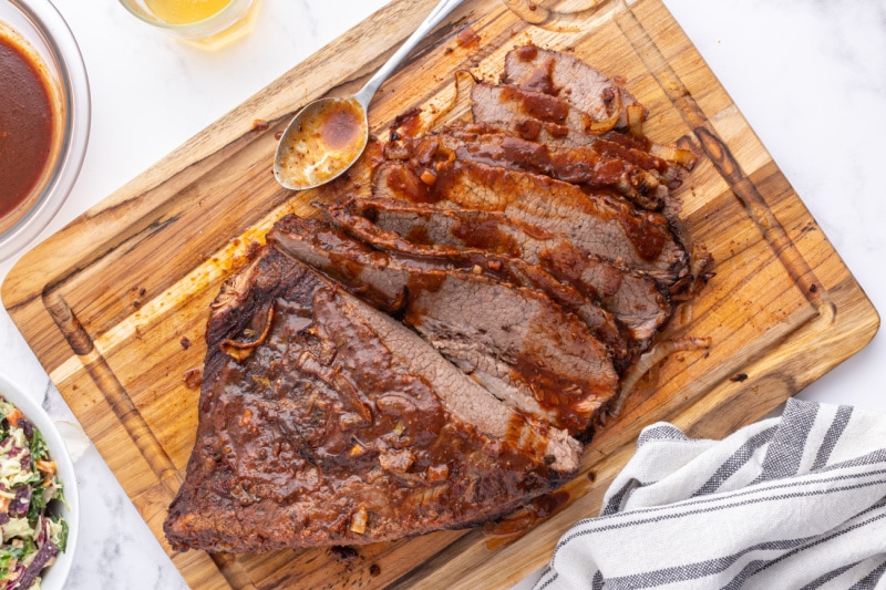 Oven Barbecued Beef Brisket - Easy Peasy Meals