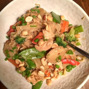 Peanut Chicken Bowl