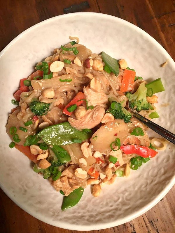 Peanut Chicken Bowl