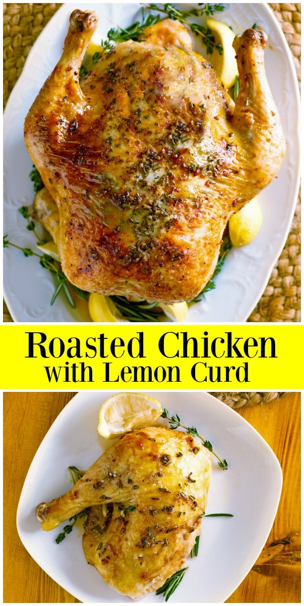 Roasted Chicken with Lemon Curd - Recipe Girl