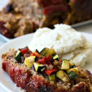 Roasted Vegetable Meatloaf