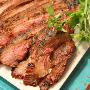 Grilled Teriyaki Flank Steak