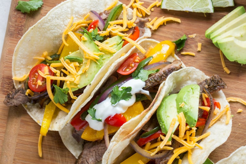 Flank Steak Tacos - Recipe Girl