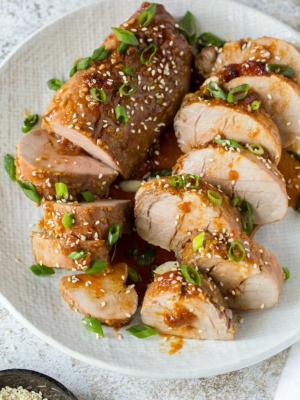 ginger glazed pork tenderloin