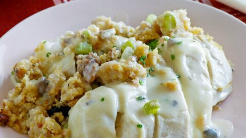 Crock-Pot Swiss Chicken Casserole - Crock-Pot Ladies