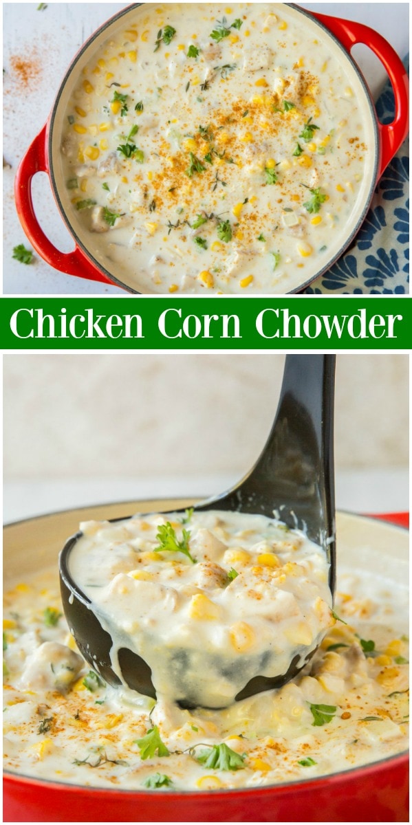 Easy Chicken Corn Chowder - Recipe Girl