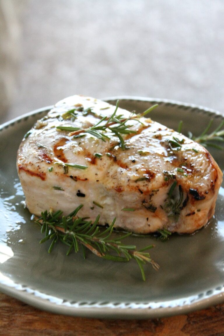 Grilled Swordfish with Rosemary Recipe Girl