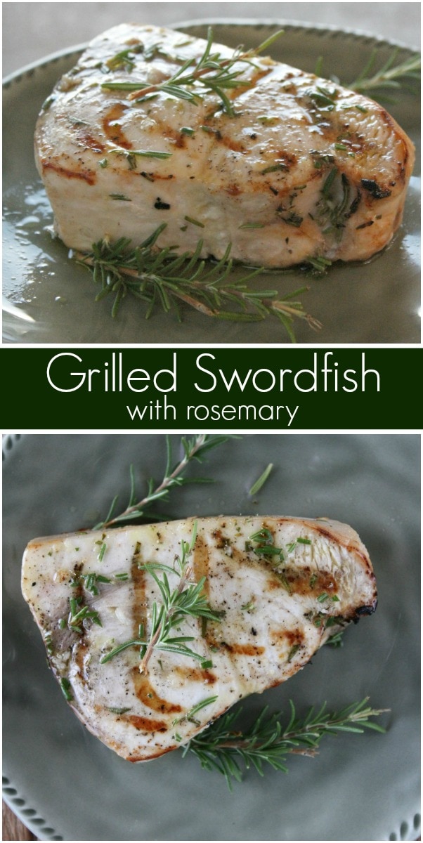 Grilled Swordfish with Rosemary - Recipe Girl