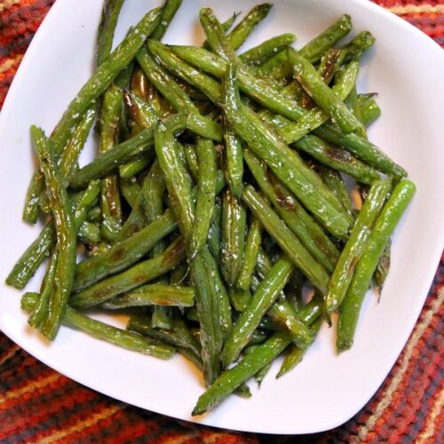 Oven Roasted Green Beans - Recipe Girl