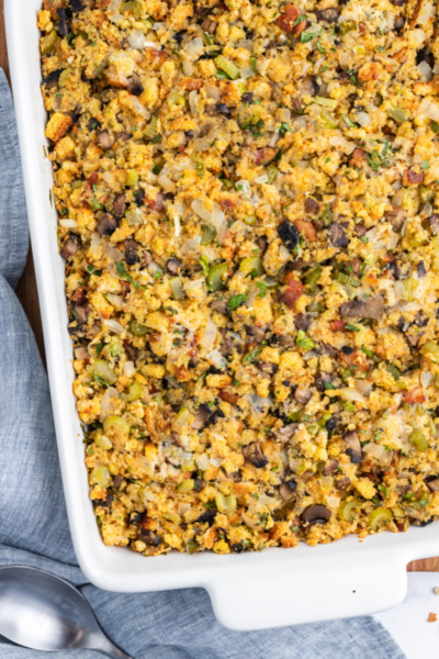 Portobello Stuffing - Recipe Girl