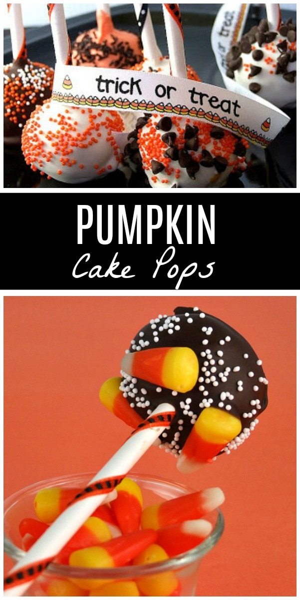 Pumpkin Cake Pops - Recipe Girl