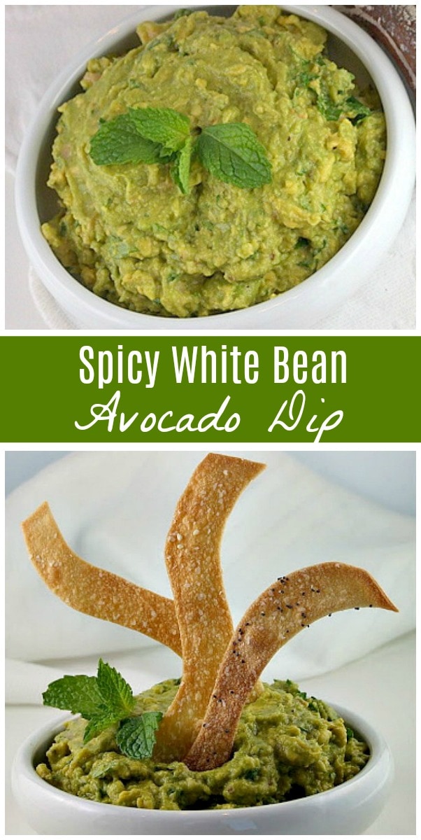 Spicy White Bean and Avocado Dip - Recipe Girl