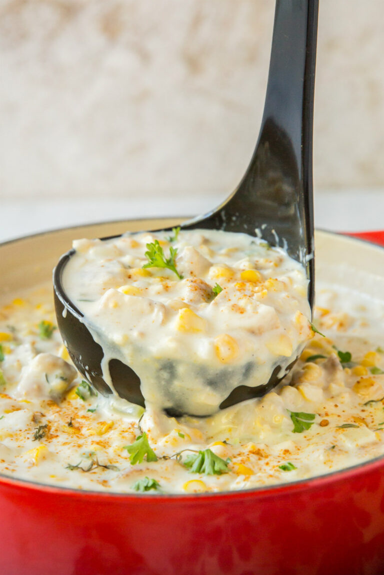 Easy Chicken Corn Chowder Recipe Girl 