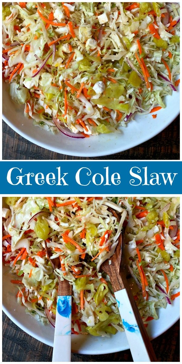 Greek Style Cole Slaw - Recipe Girl