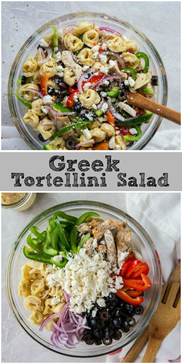 Greek Tortellini Salad - Recipe Girl