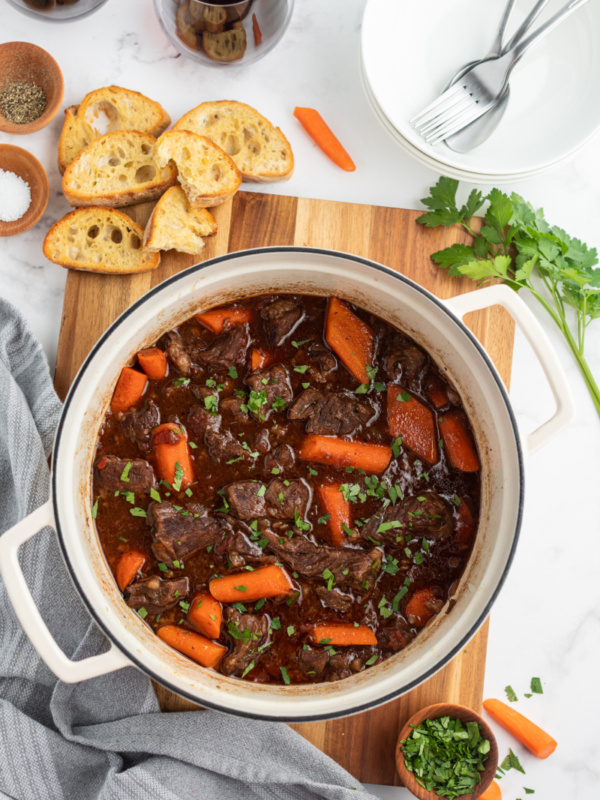 beef stew in a pot