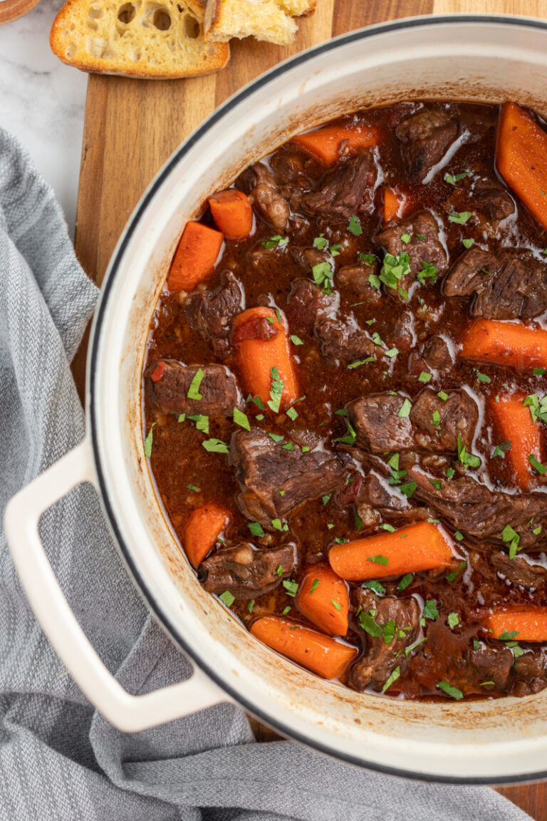 Beef Stew with Red Wine Recipe Girl