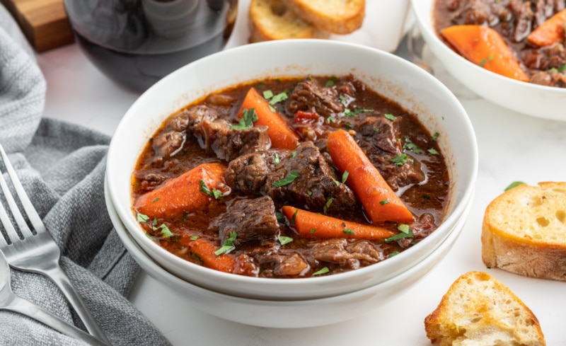 Beef Stew with Red Wine - Recipe Girl