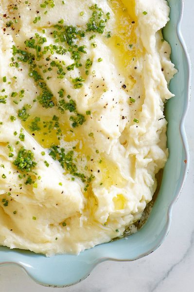 Make Ahead Mashed Potatoes Recipe Girl   Make Ahead Mashed Potatoes 1 399x600 