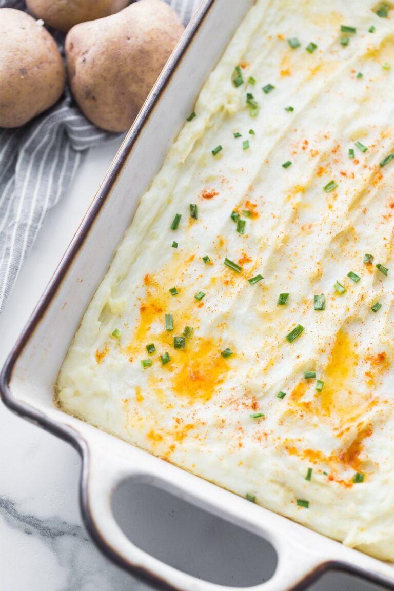 Oven Baked Mashed Potatoes Recipe Girl 8403