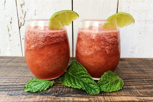 Slushie Watermelon Mojitos