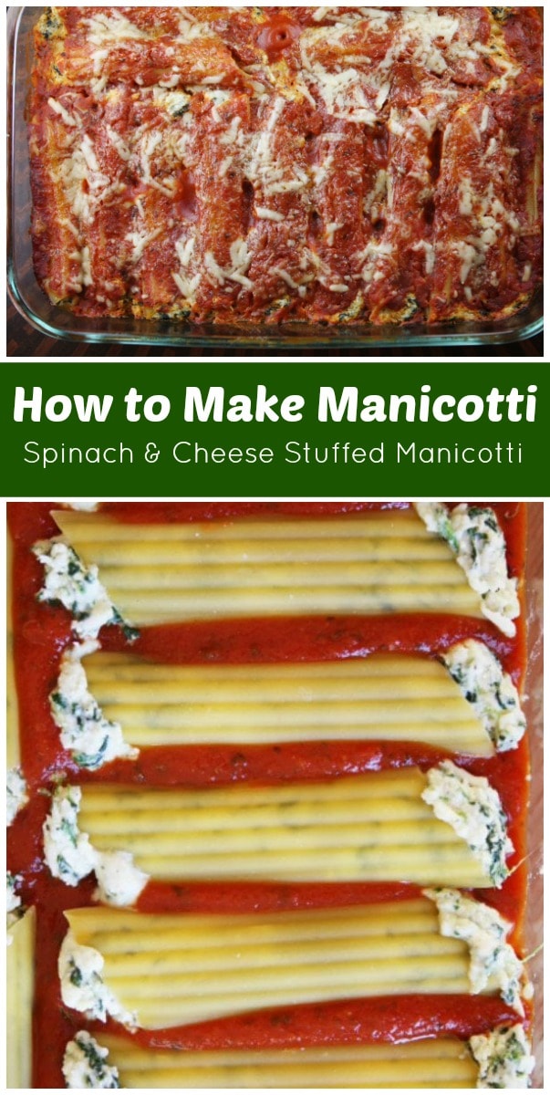 How to Make Manicotti - Recipe Girl